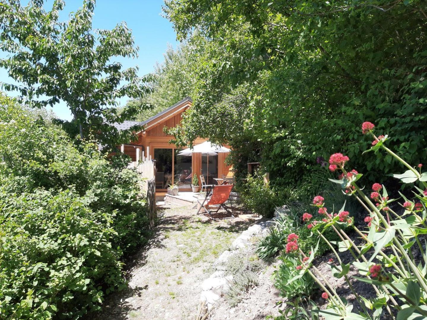 Petit Chalet Neuf Independant 2 Pers "La Cabane De Jean " Briançon Buitenkant foto